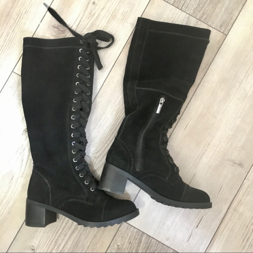 Kenneth Cole Lace Up Boots